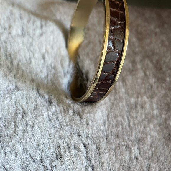Banana Republic Croc Embossed Bangle - Picture 2 of 7